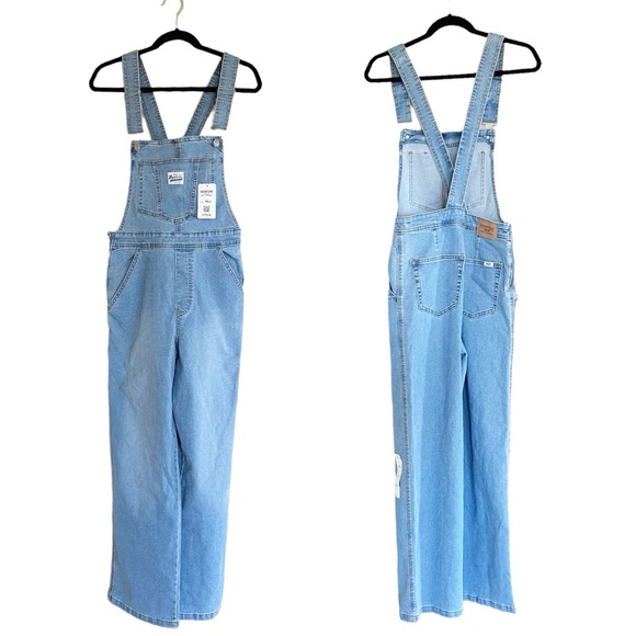 NWT LEVI’S HERITAGE OVERALLS DENIM BLUE MEDIUM - Picture 3 of 8